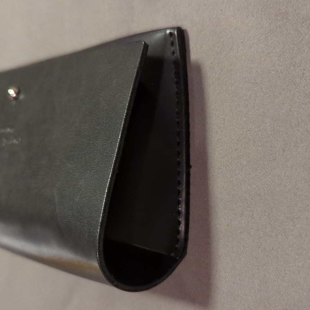 Rag & Bone black leather eyeglass case - Picture 7 of 8